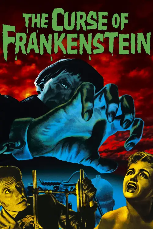 Movie poster "The Curse of Frankenstein"