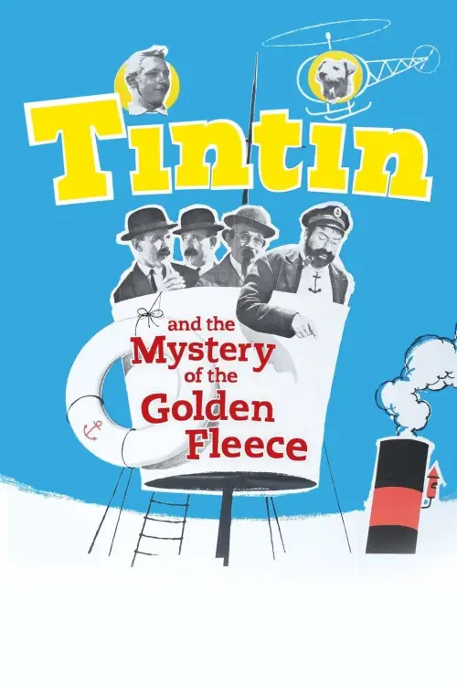 Movie poster "Tintin and the Mystery of the Golden Fleece"