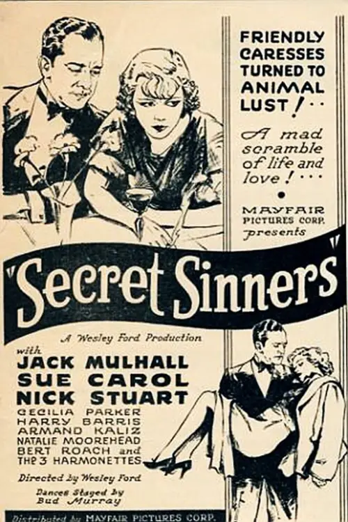 Movie poster "Secret Sinners"