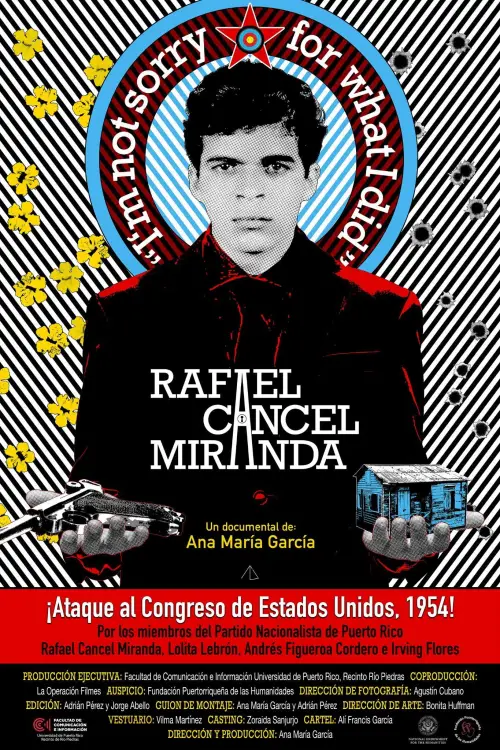 Movie poster "Rafael Cancel Miranda: "Im not sorry for what I did""