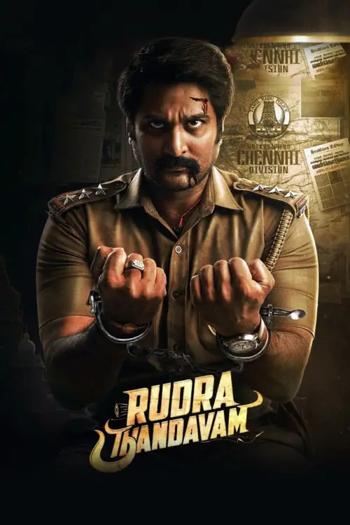 Movie poster "Rudra Thandavam"
