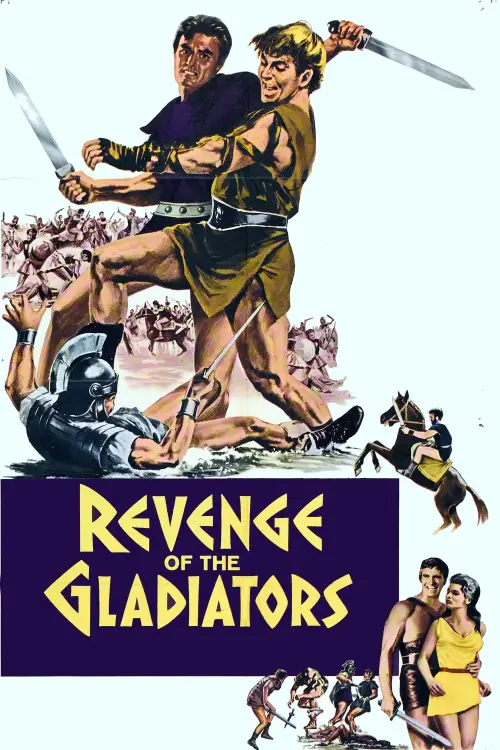 Movie poster "The Revenge of the Gladiators"