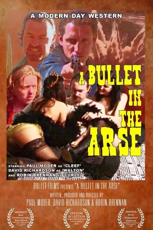 Movie poster "A Bullet in the Arse"