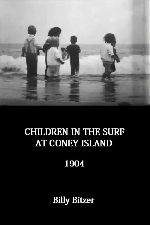 Movie poster "Children in the Surf at Coney Island"