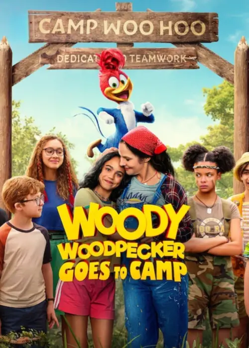 Movie poster "Woody Woodpecker Goes to Camp"