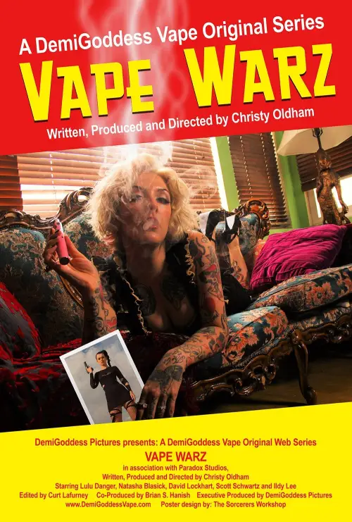 Movie poster "Vape Warz: The Movie"