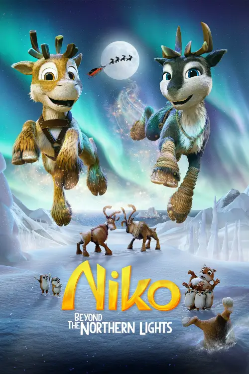 Movie poster "Niko: Beyond the Northern Lights"