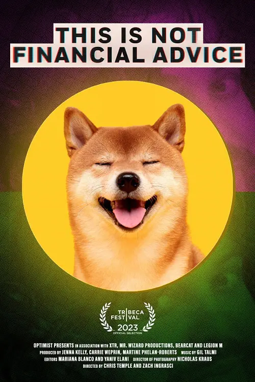 Movie poster "This Is Not Financial Advice"