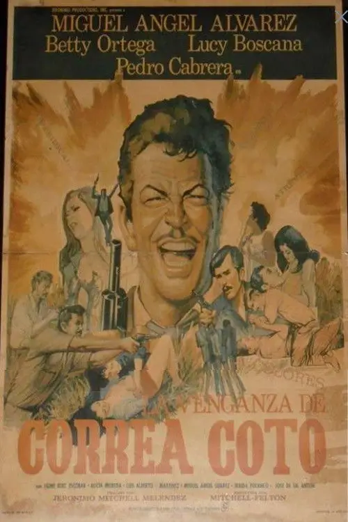 Movie poster "La venganza de Correa Cotto"