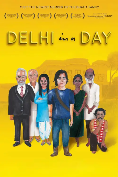 Movie poster "Delhi in a Day"
