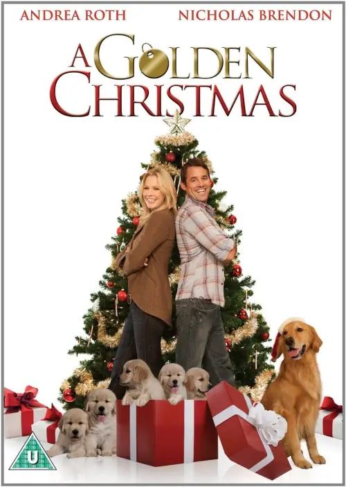Movie poster "A Golden Christmas"
