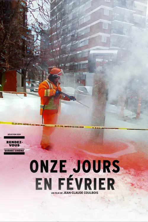 Movie poster "Onze jours en février"