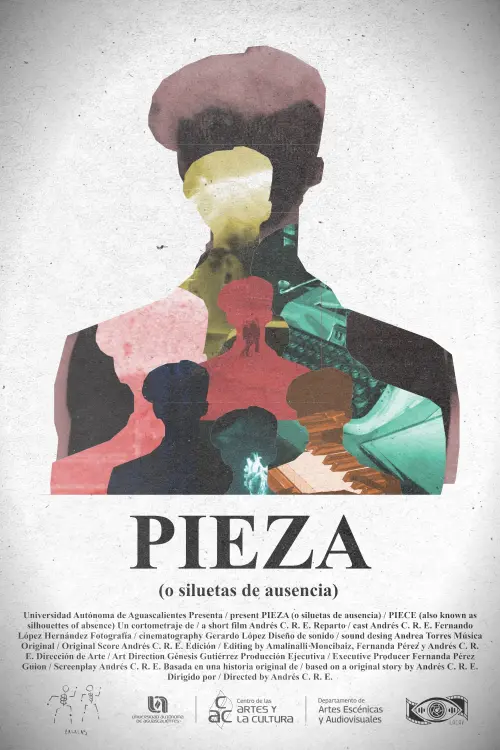 Movie poster "PIEZA (O siluetas de Ausencia)"