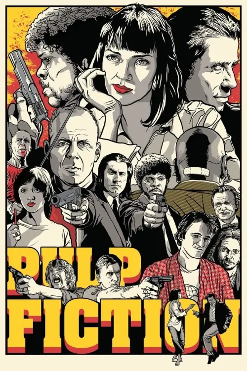 Movie poster "Pulp Fiction: The Making Of"