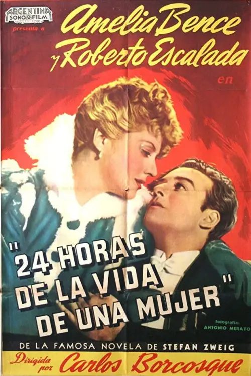 Movie poster "Veinticuatro horas en la vida de una mujer"