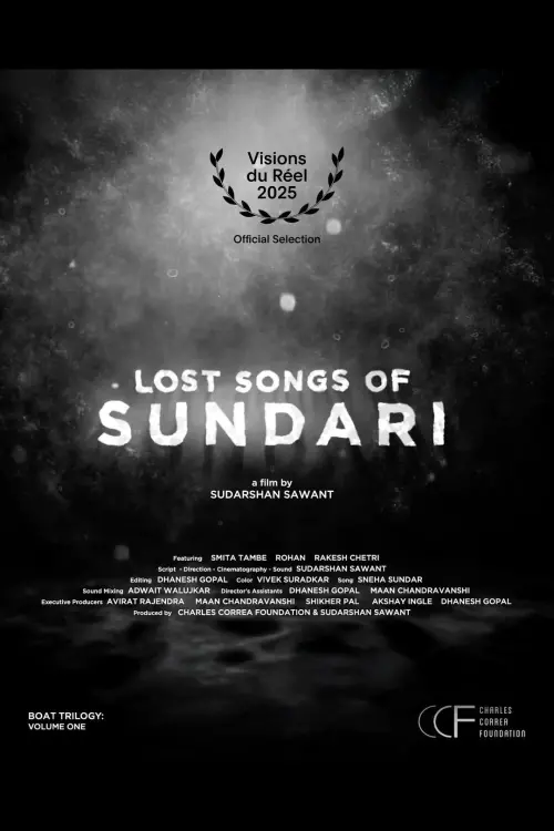 Movie poster "Lost Songs of Sundari"