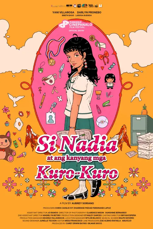 Movie poster "Si Nadia at ang Kanyang mga Kuro-Kuro"