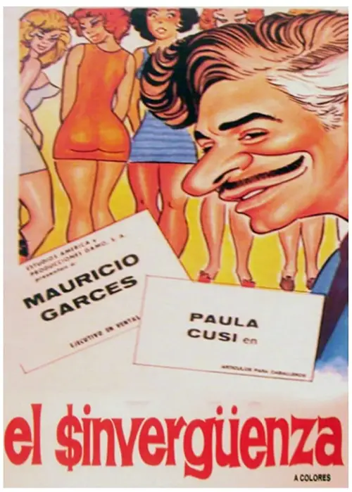 Movie poster "El sinvergüenza"