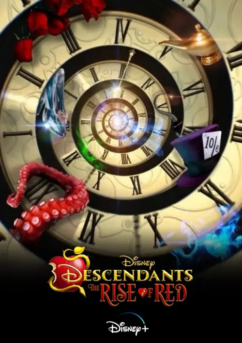 Movie poster "Descendants: The Rise Of Red"
