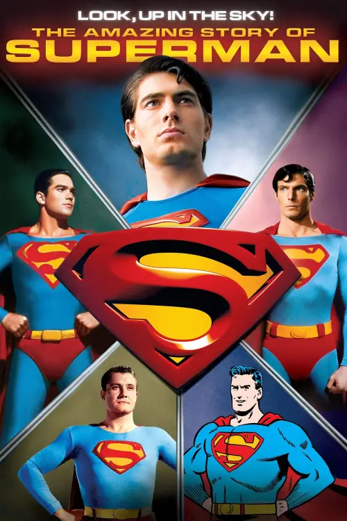 Movie poster "Look, Up in the Sky! The Amazing Story of Superman"