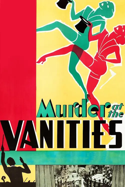 Movie poster "Murder at the Vanities"
