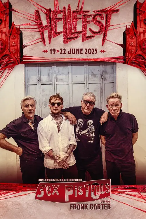 Movie poster "Sex Pistols & Frank Carter - Hellfest 2025"