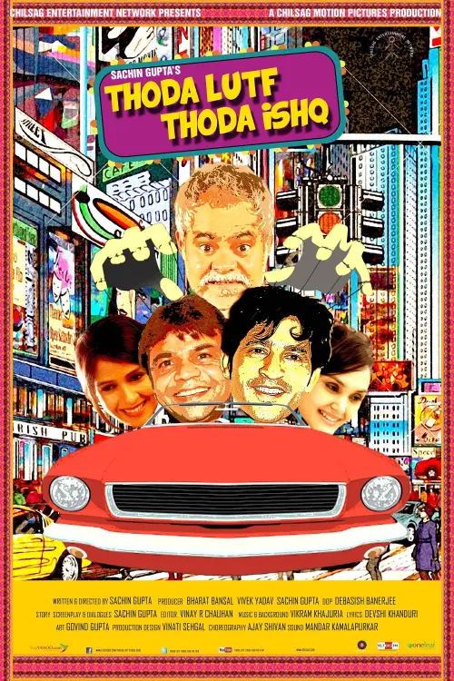 Movie poster "Thoda Lutf Thoda Ishq"