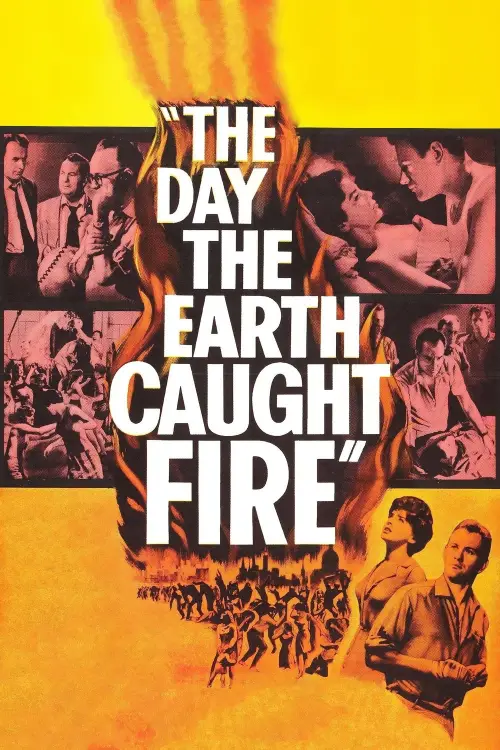 Movie poster "The Day the Earth Caught Fire"
