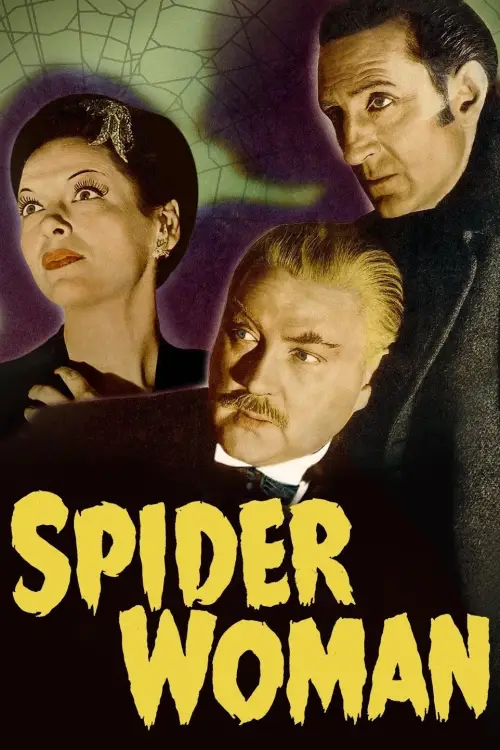 Movie poster "The Spider Woman"