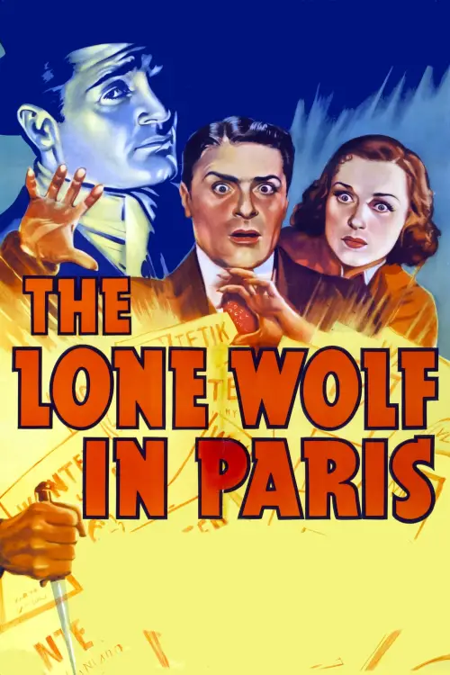 Movie poster "The Lone Wolf in Paris"