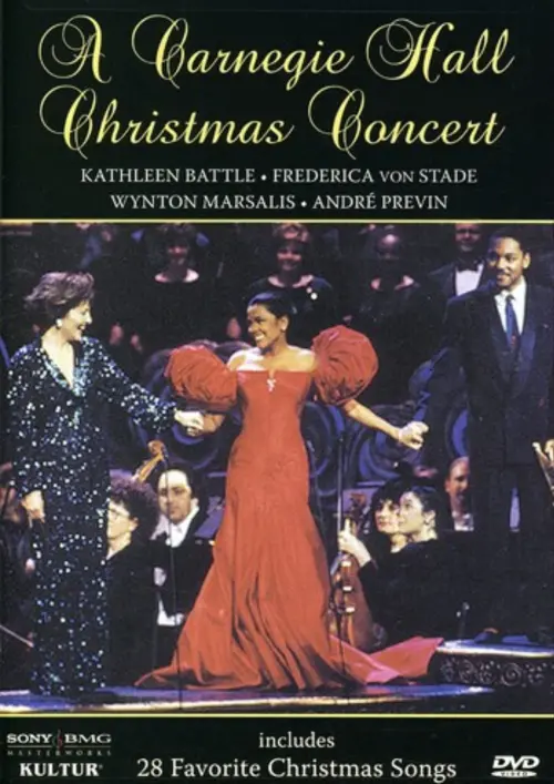 Movie poster "A Carnegie Hall Christmas Concert"
