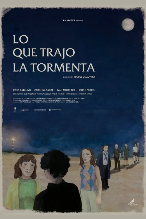 Movie poster "Brought with the Storm"
