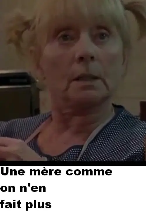 Movie poster "Une mère comme on n