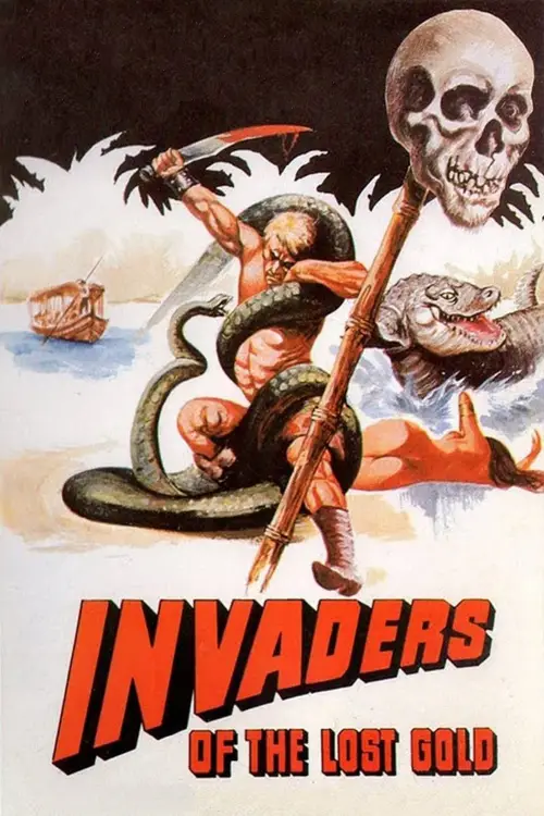 Movie poster "Invaders of the Lost Gold"
