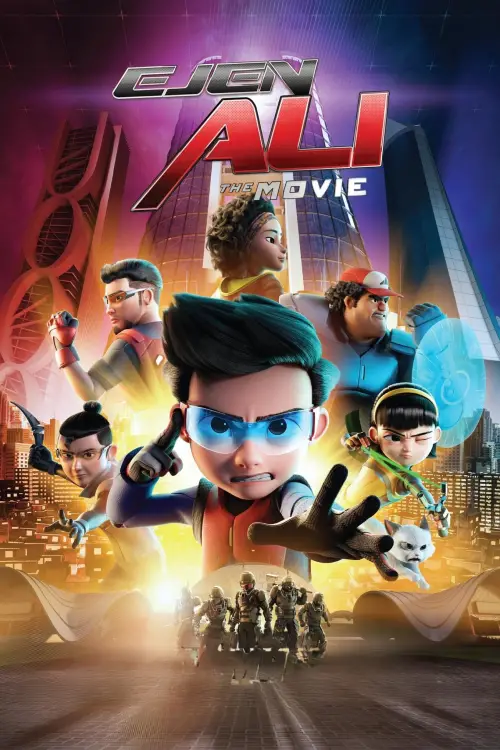 Movie poster "Ejen Ali: The Movie"