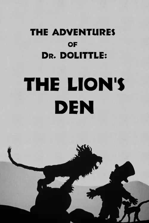 Movie poster "The Adventures of Dr. Dolittle: Tale 3 - The Lion