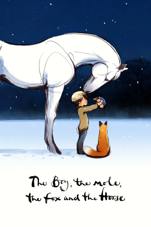 Movie poster "The Boy, the Mole, the Fox and the Horse"