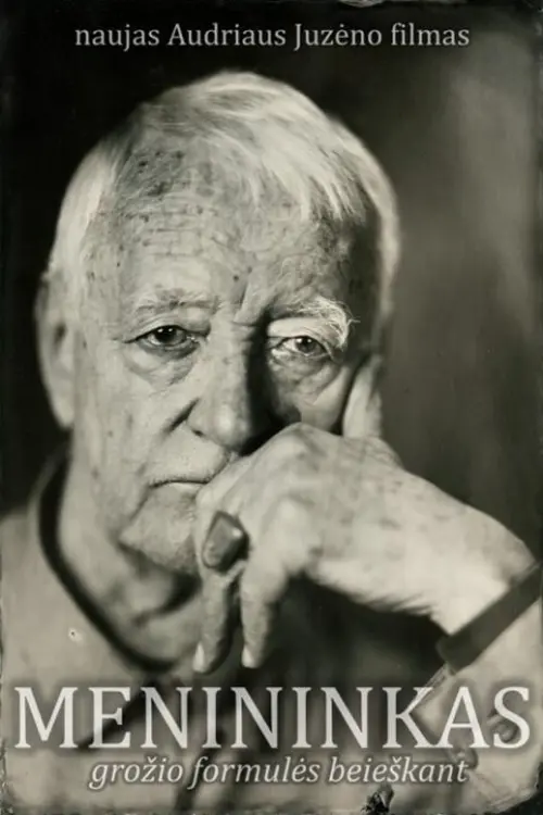 Movie poster "Menininkas"