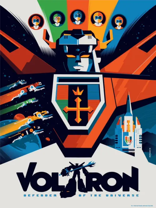 Movie poster "Voltron"