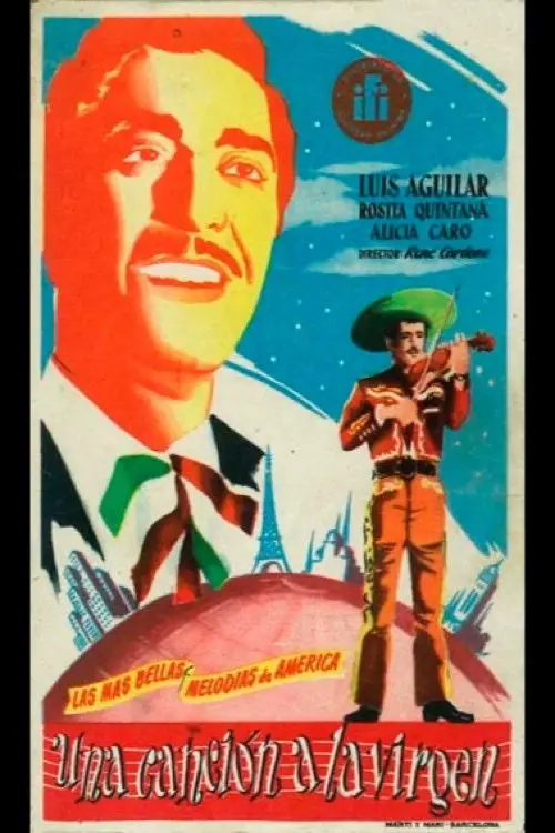 Movie poster "Una canción a la vírgen"