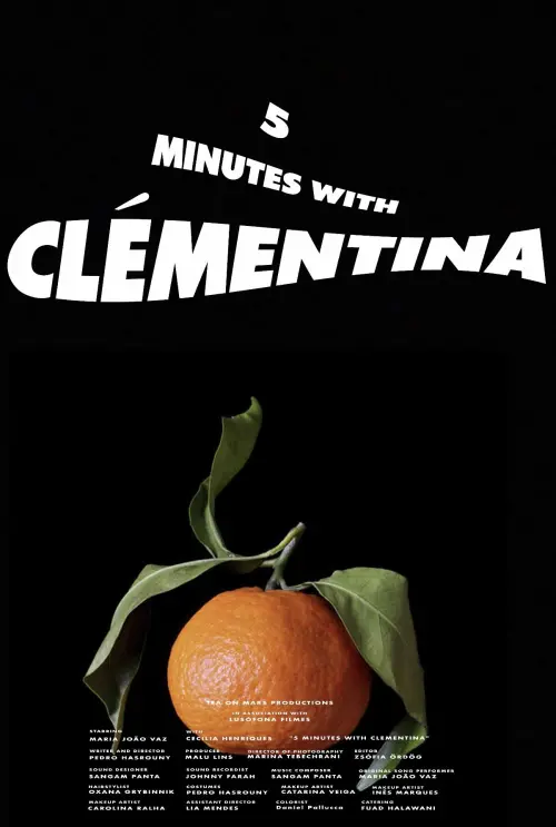 Movie poster "5 Minutes with Clémentina"