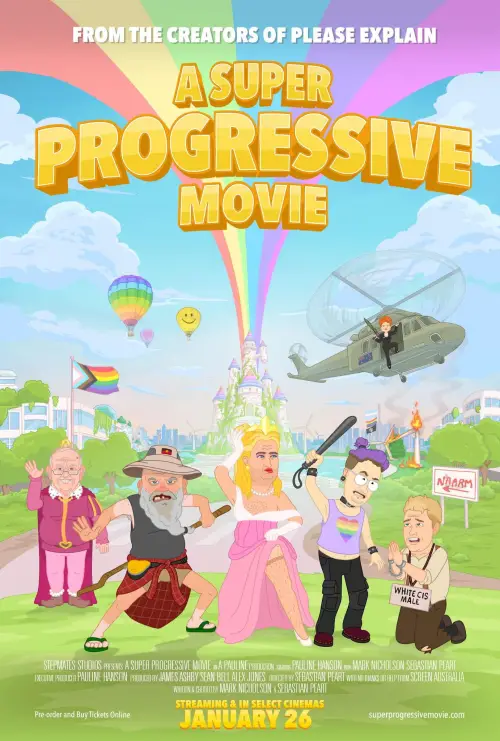 Movie poster "A Super Progressive Movie"