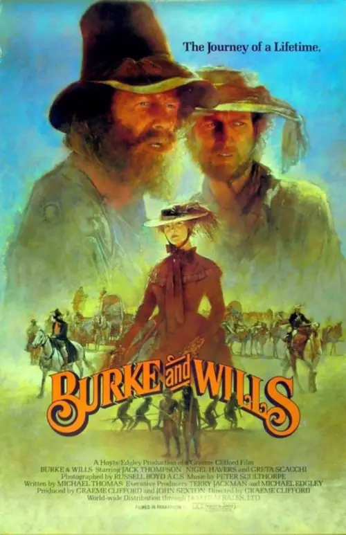 Movie poster "Burke & Wills"