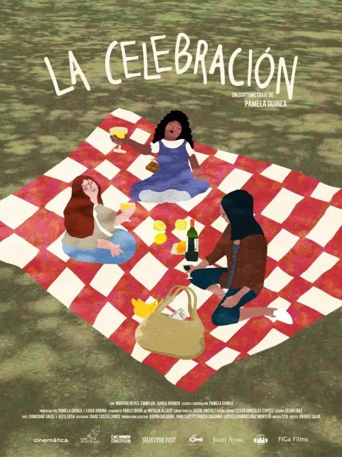 Movie poster "La celebración"