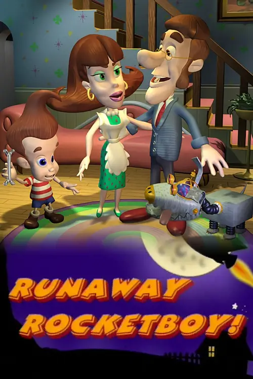 Movie poster "Jimmy Neutron: Runaway Rocketboy!"