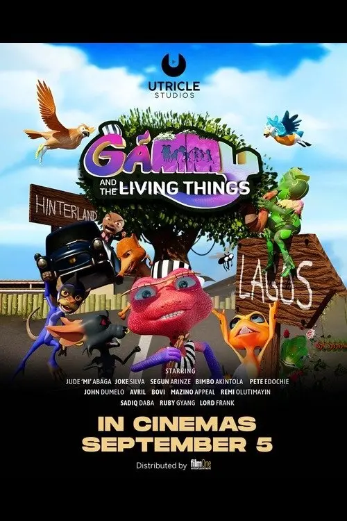 Movie poster "Gammy & The Living Things"