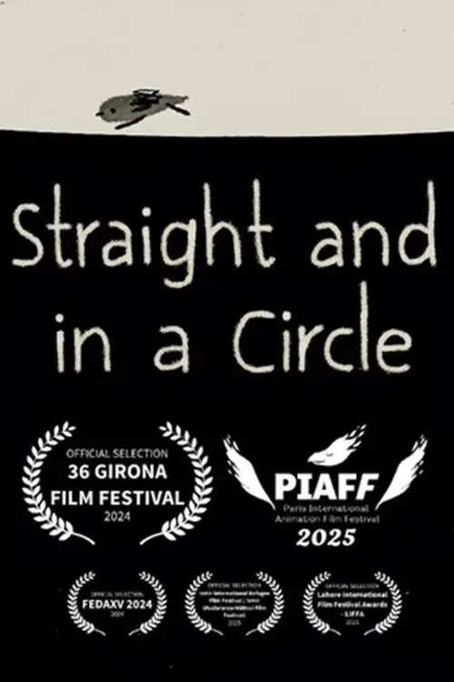 Movie poster "Straight and in a Circle"