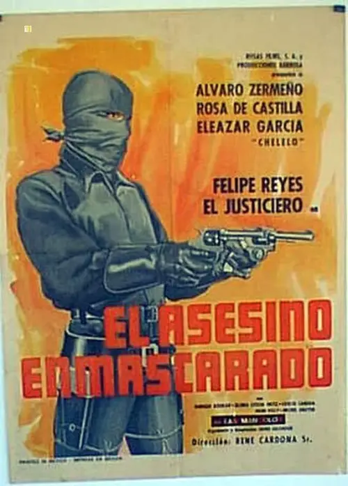 Movie poster "El asesino enmascarado"