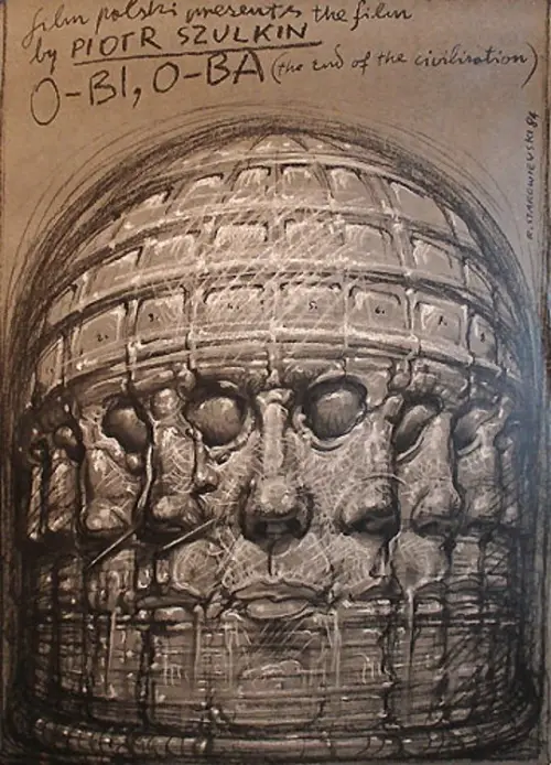 Movie poster "O-Bi, O-Ba: The End of Civilization"