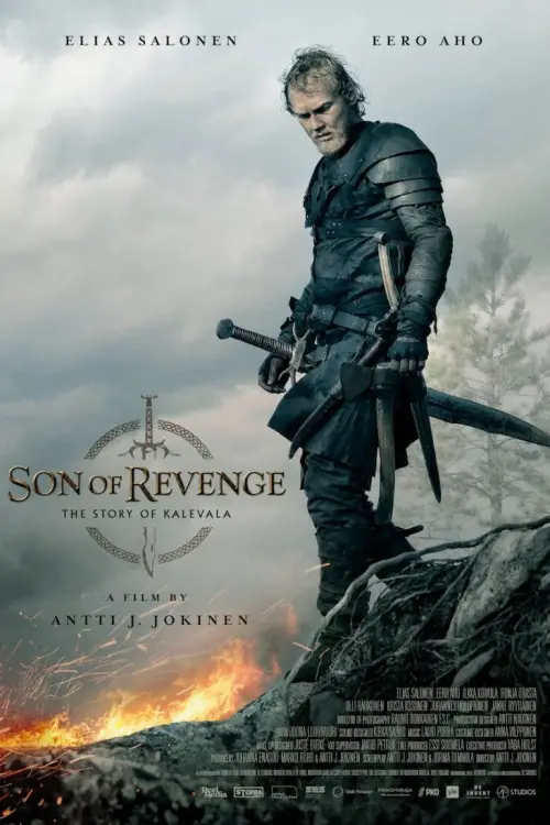 Movie poster "The Son of Revenge – The Story of Kalevala"
